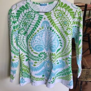 J McLaughlin 3/4 sleeve T top